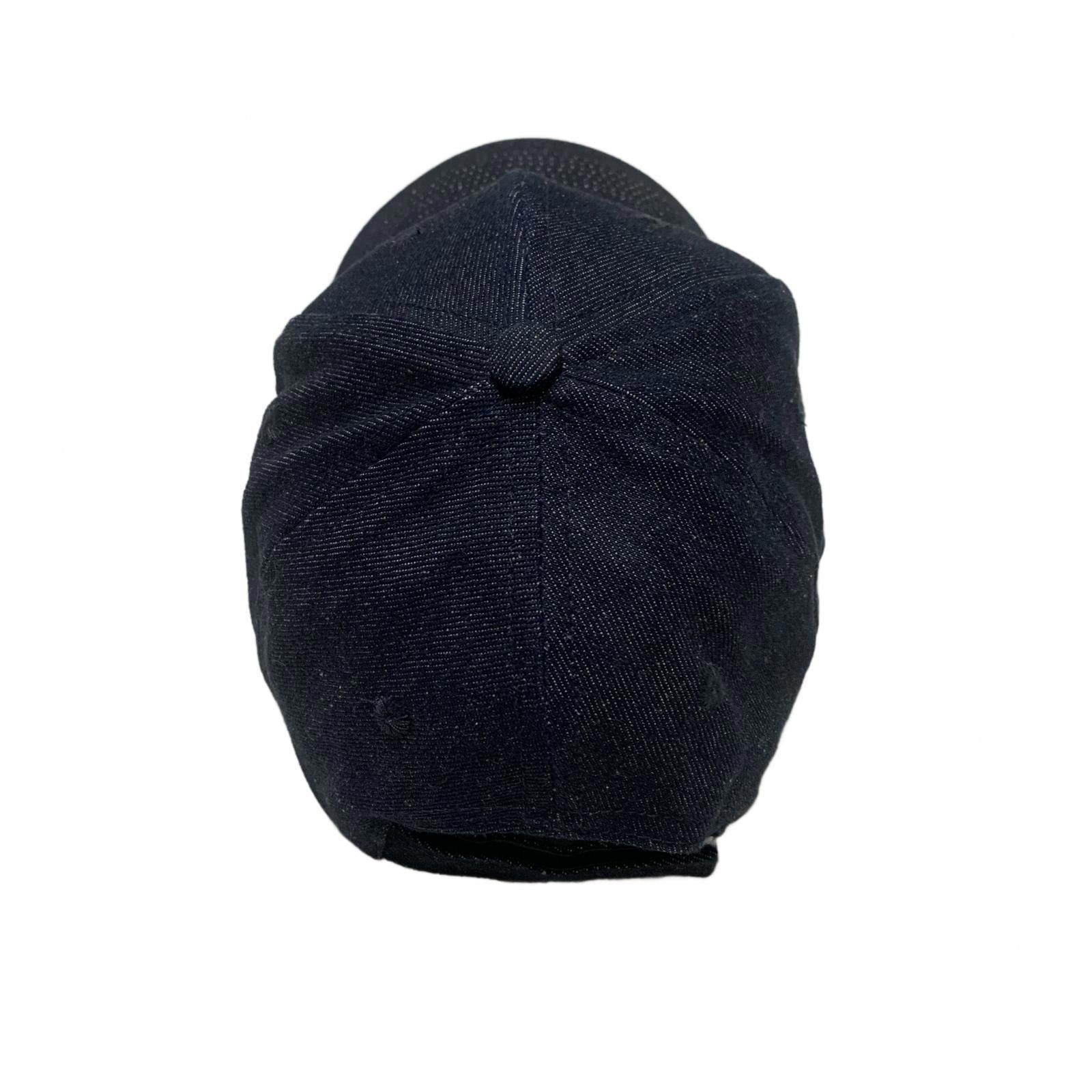 Atlantic City Baseball Cap Unisex One Size Fits All Dark Denim Blue Cotton Hat