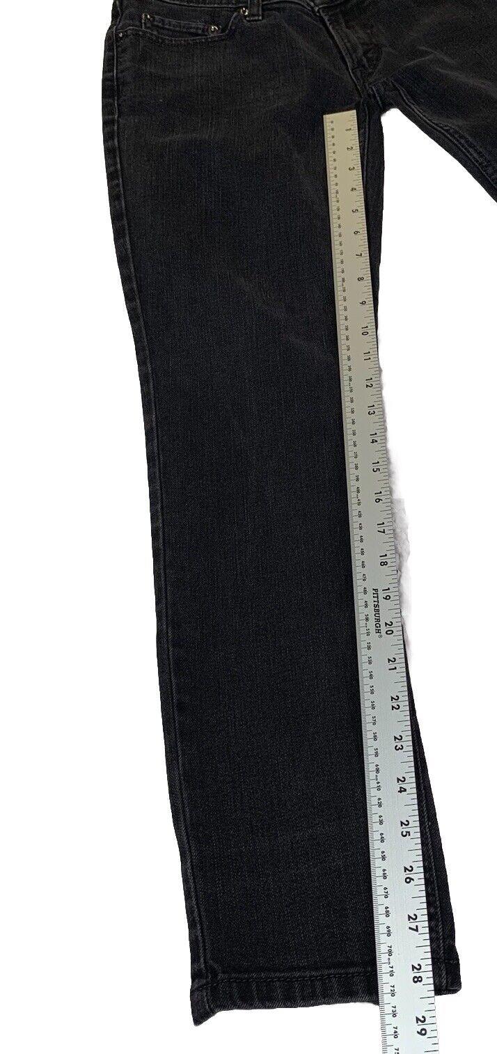 Levis 524 Jeans Girls 5 S/C Black Super low Skinny  Stretch