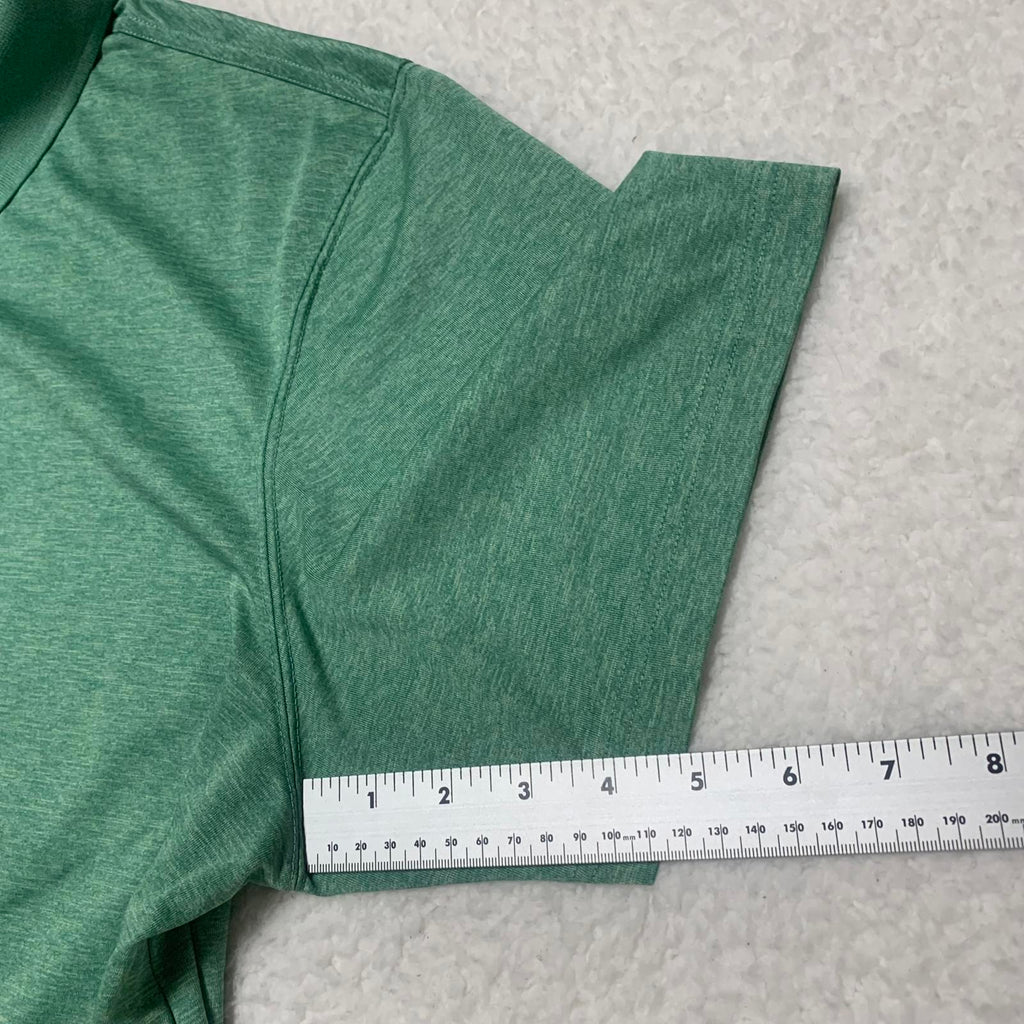 Haggar Mens Size XXLarge Green Comfort Fit Polo Shirt