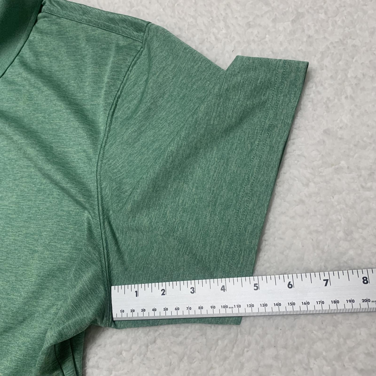Haggar Mens Size XXLarge Green Comfort Fit Polo Shirt