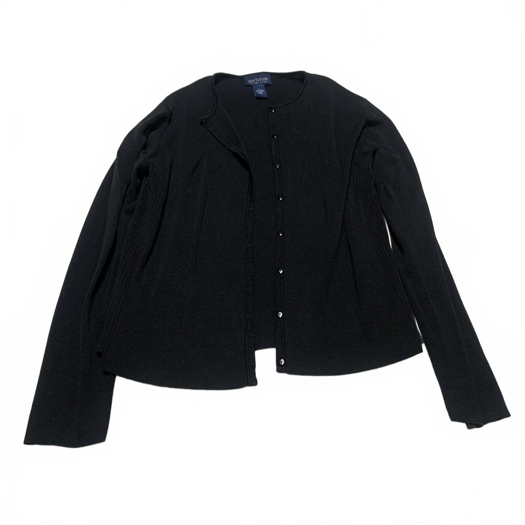 Ann Taylor Womens Size L Silk Blend Cardigan Sweater