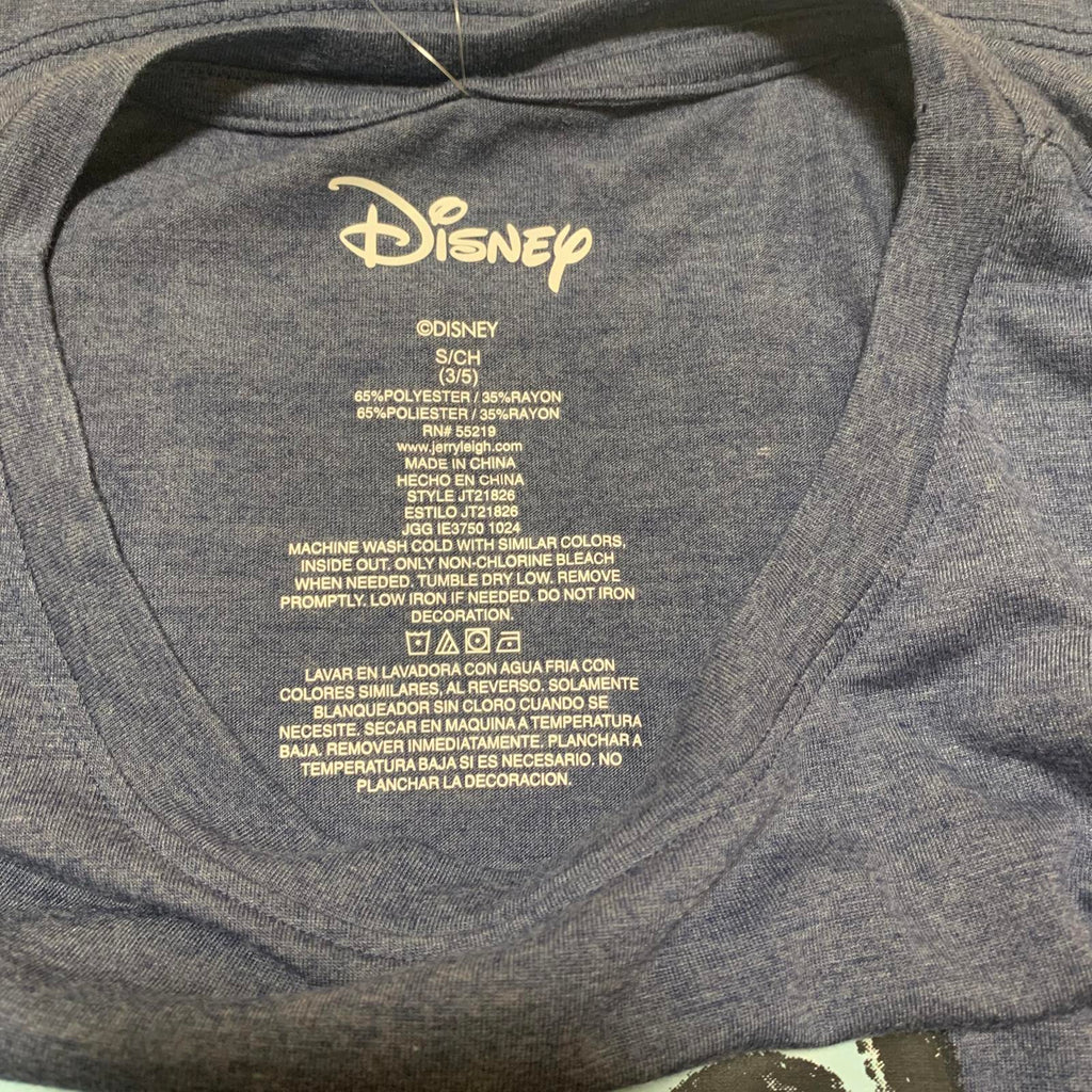 NWT Disney Teen Girls' Size Small (3-5) Stitch Graphic Tee Shirt