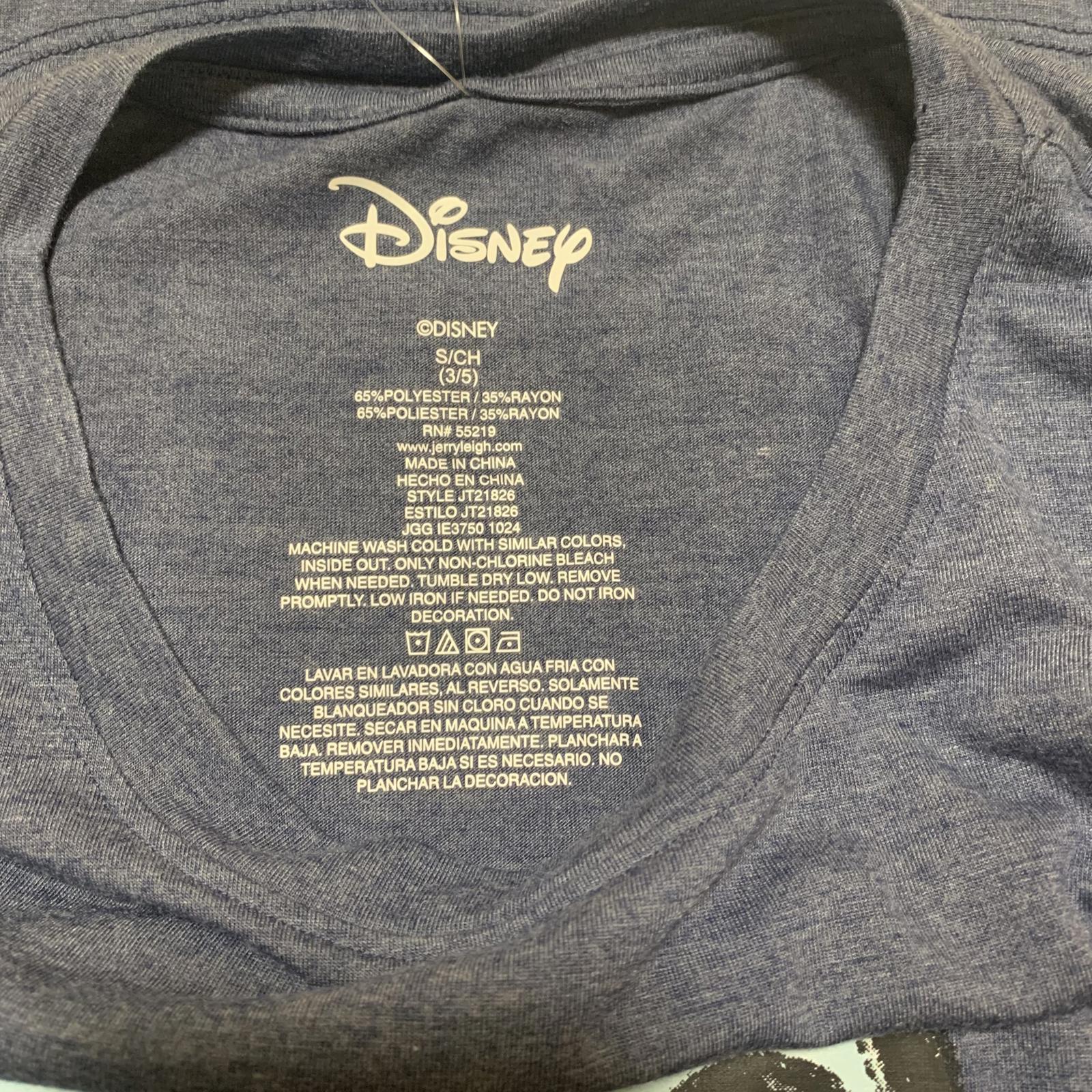 NWT Disney Teen Girls' Size Small (3-5) Stitch Graphic Tee Shirt