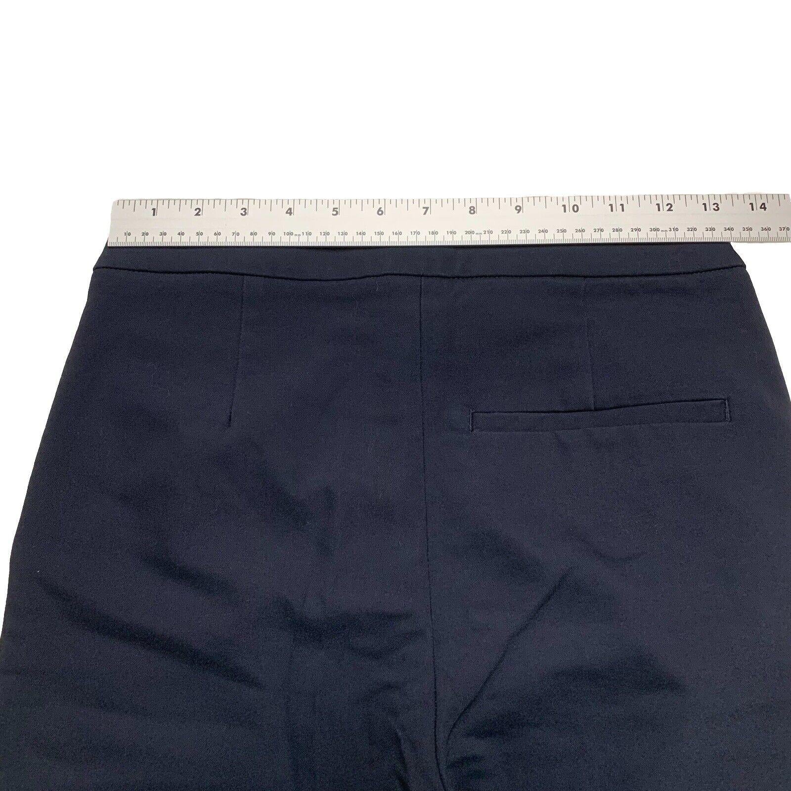 Zara Dress Pants Women’s Size 4 Dark Navy Blue Straight Leg