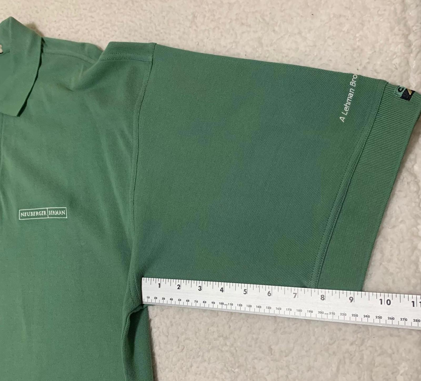 Cutter & Buck Neuberger Lehman Mens Size Large Green Polo Shirt