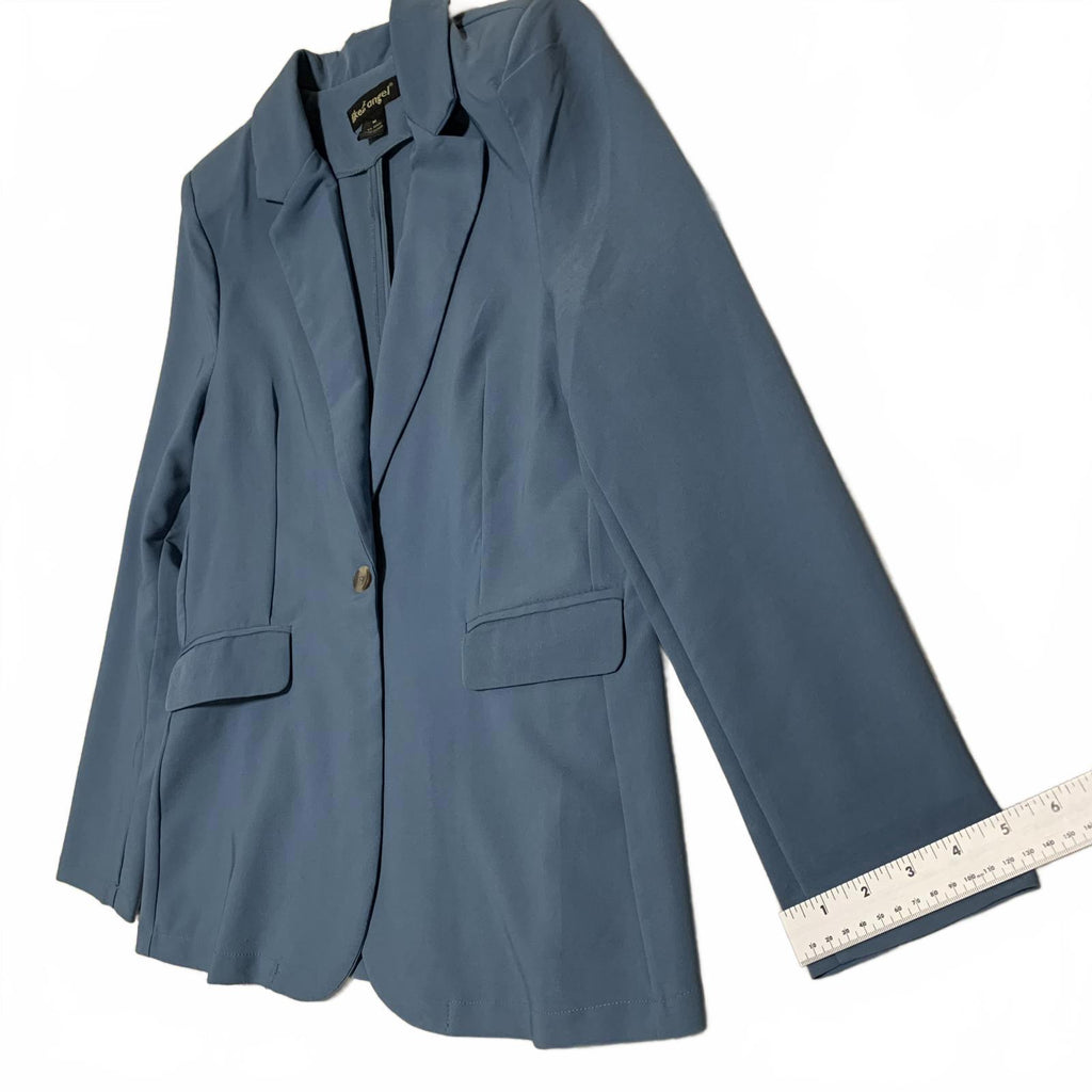 Like an Angel Women's Top Size M Blue Blazer Casual Style Jacket