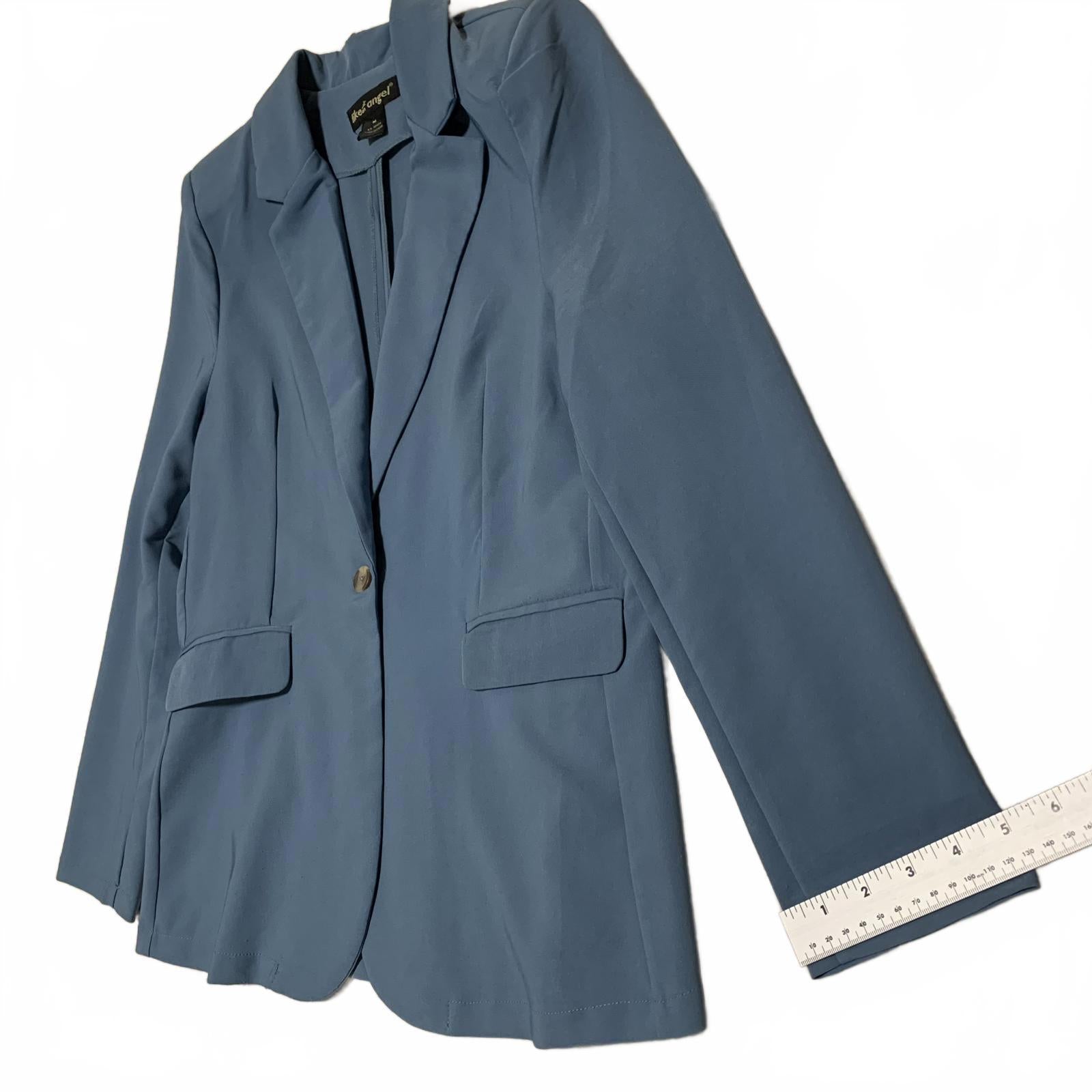 Like an Angel Women's Top Size M Blue Blazer Casual Style Jacket