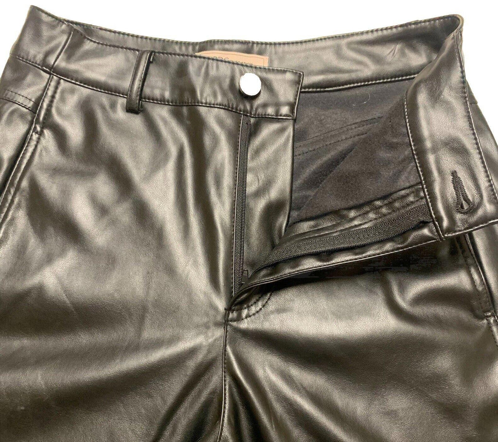 BCB Generation Women's Sz X-Small  Black Faux Leather Pant