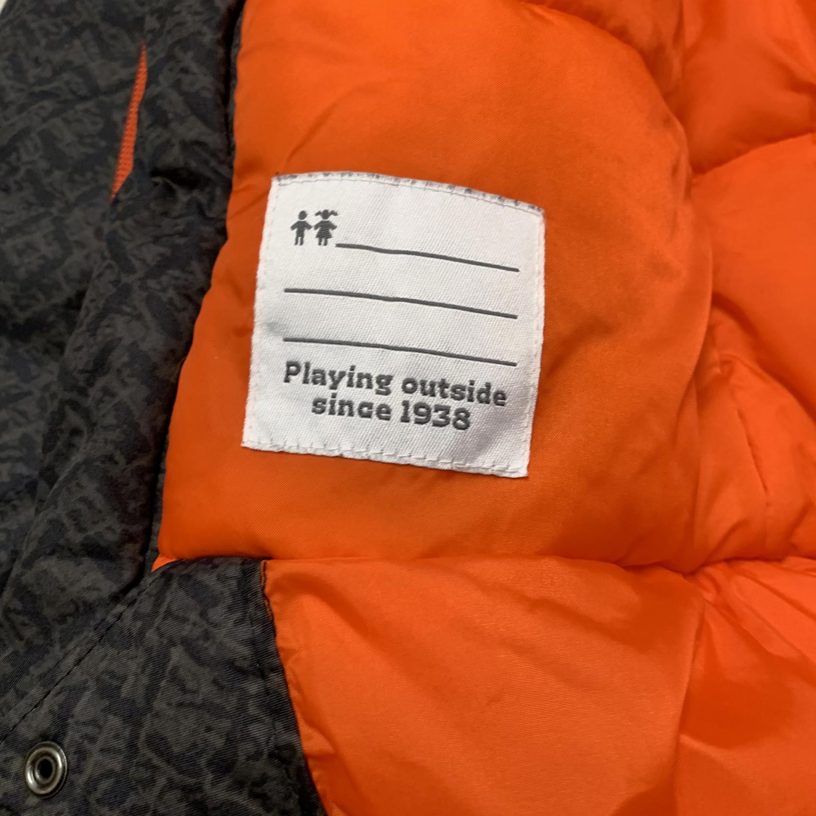 Columbia Men's Size Large Black Orange Hooded Insulated Jacket