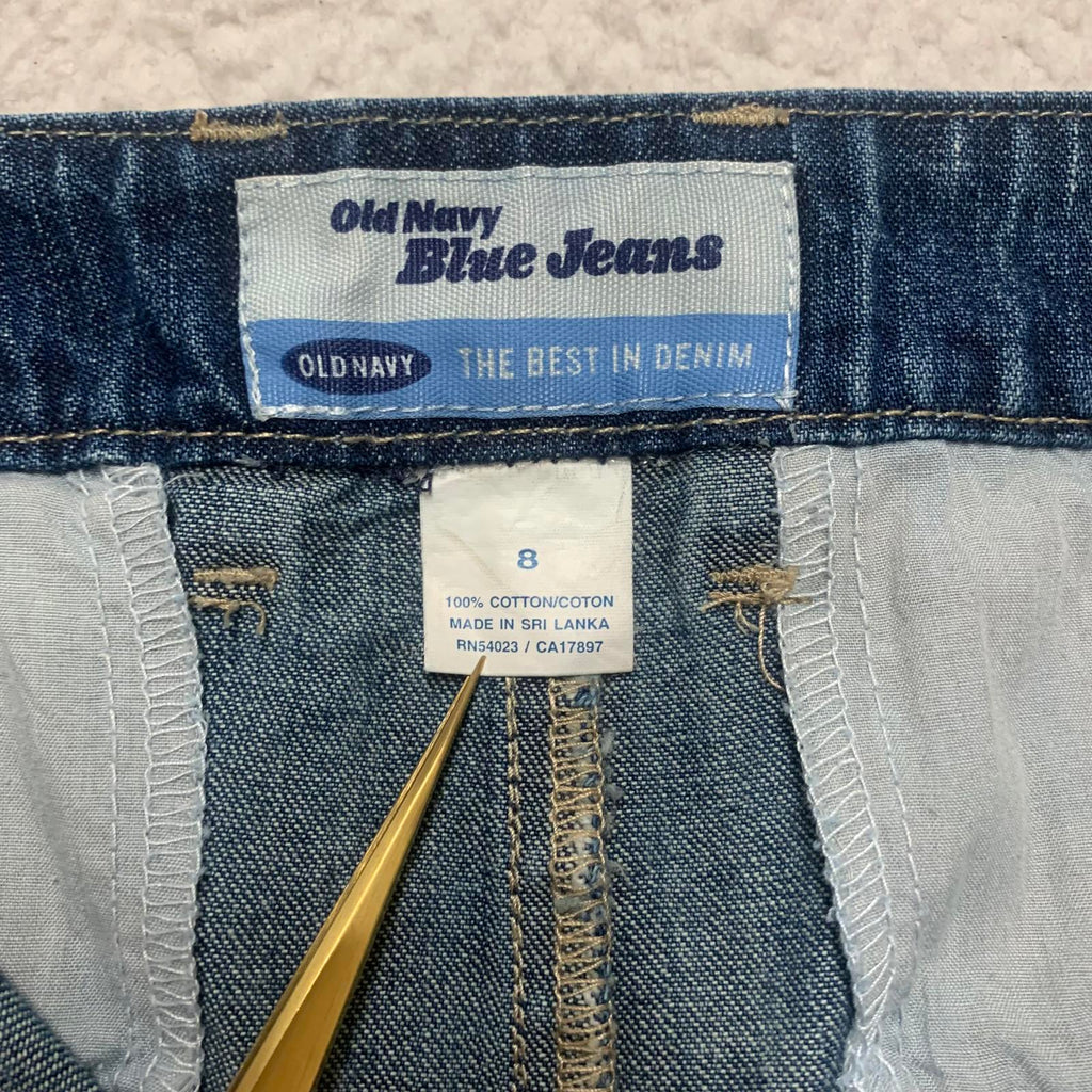 Old Navy Women’s Size 8 Classic Blue Denim Maxi Jean Skirt