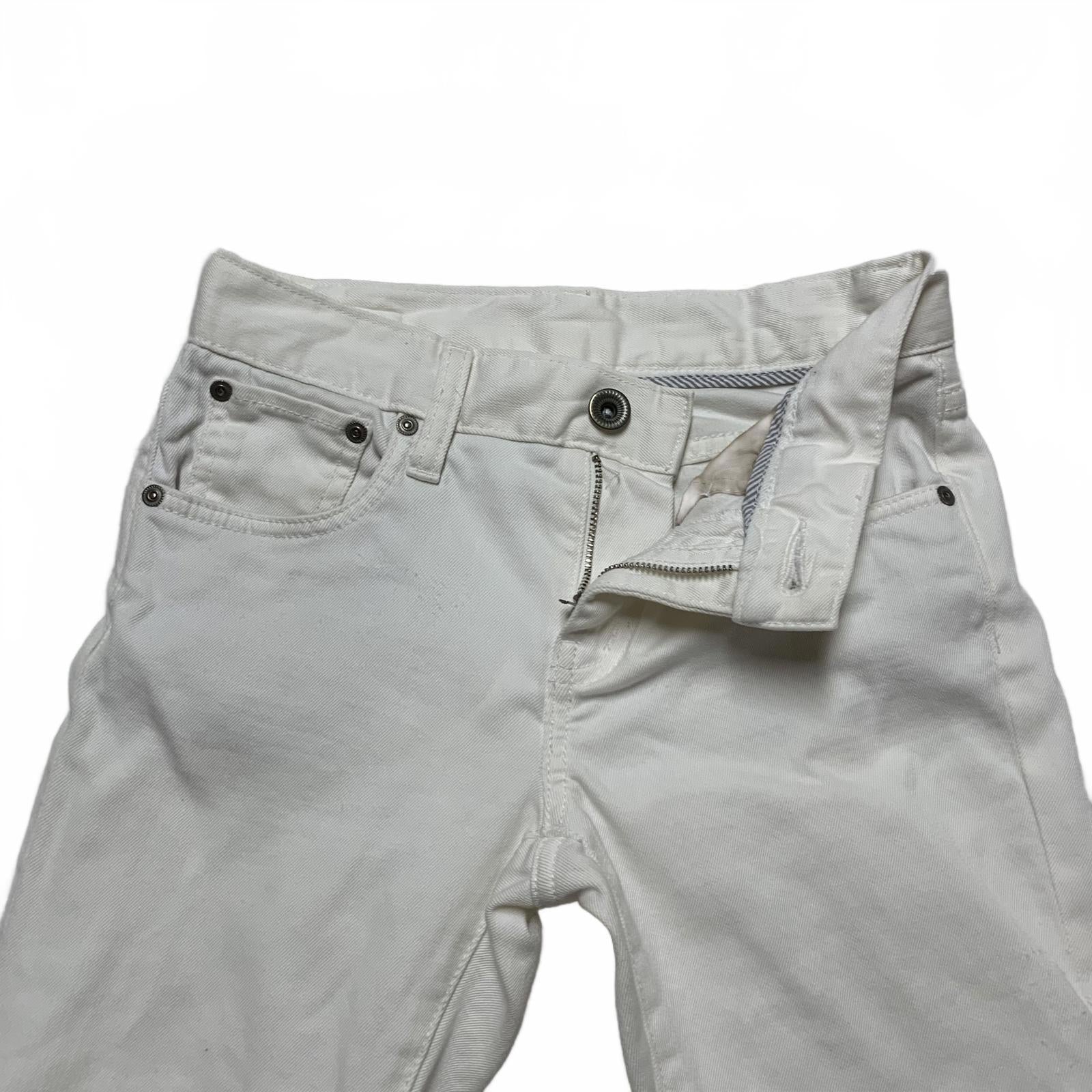 23KU Premium Denim by Onward Kashiyama  Women's White Japanese Jeans 27x24.5