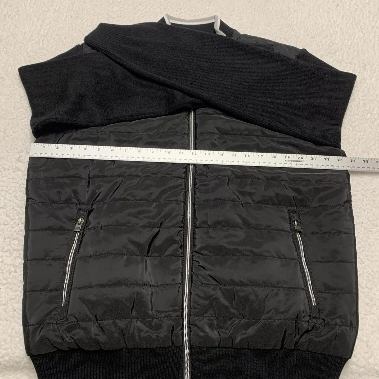 Xray Jeans Men's Size XL Black Light Weight Puffer Bomber Jacket