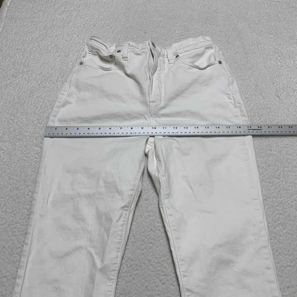 Madewell Womens Size 28 White Denim Pants