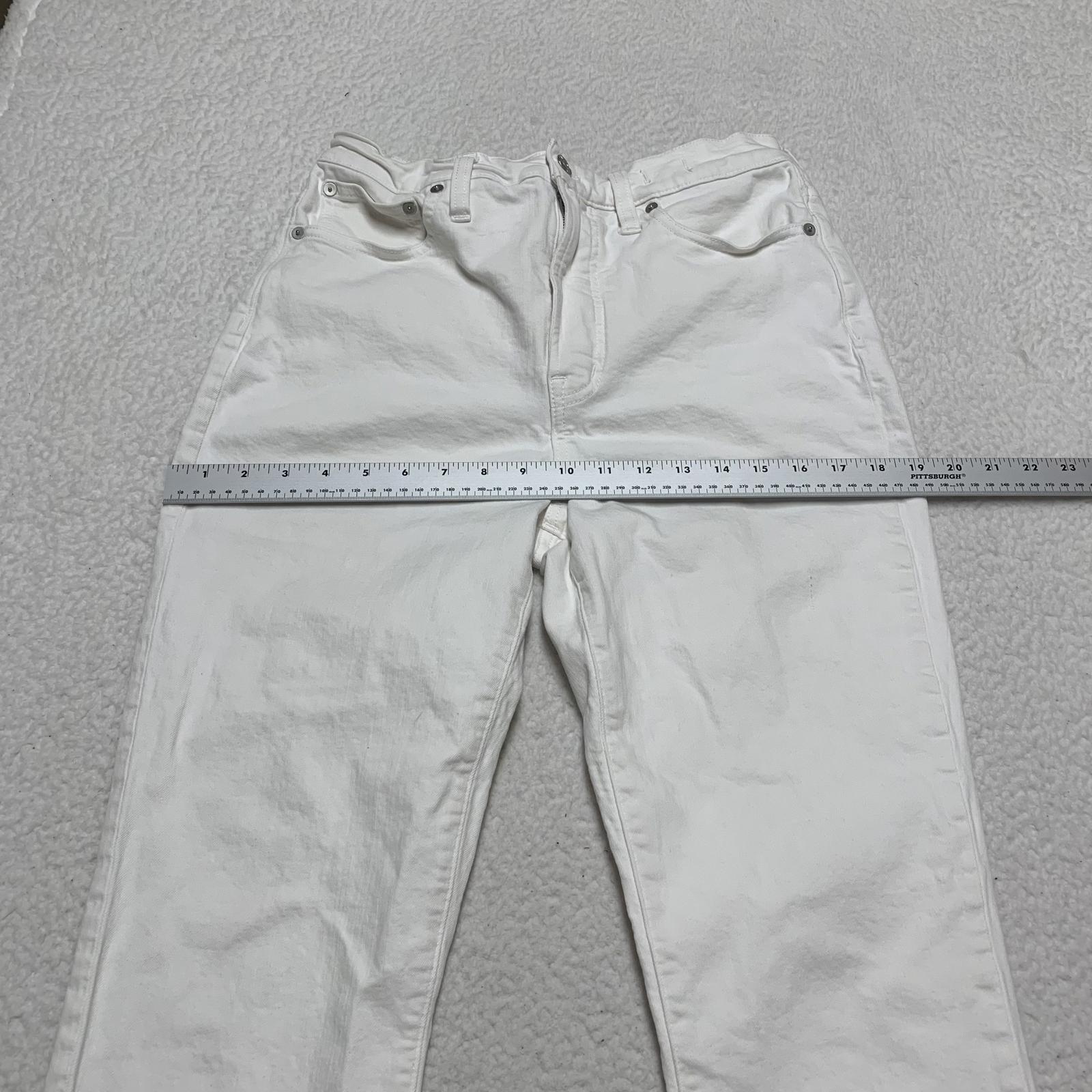 Madewell Womens Size 28 White Denim Pants