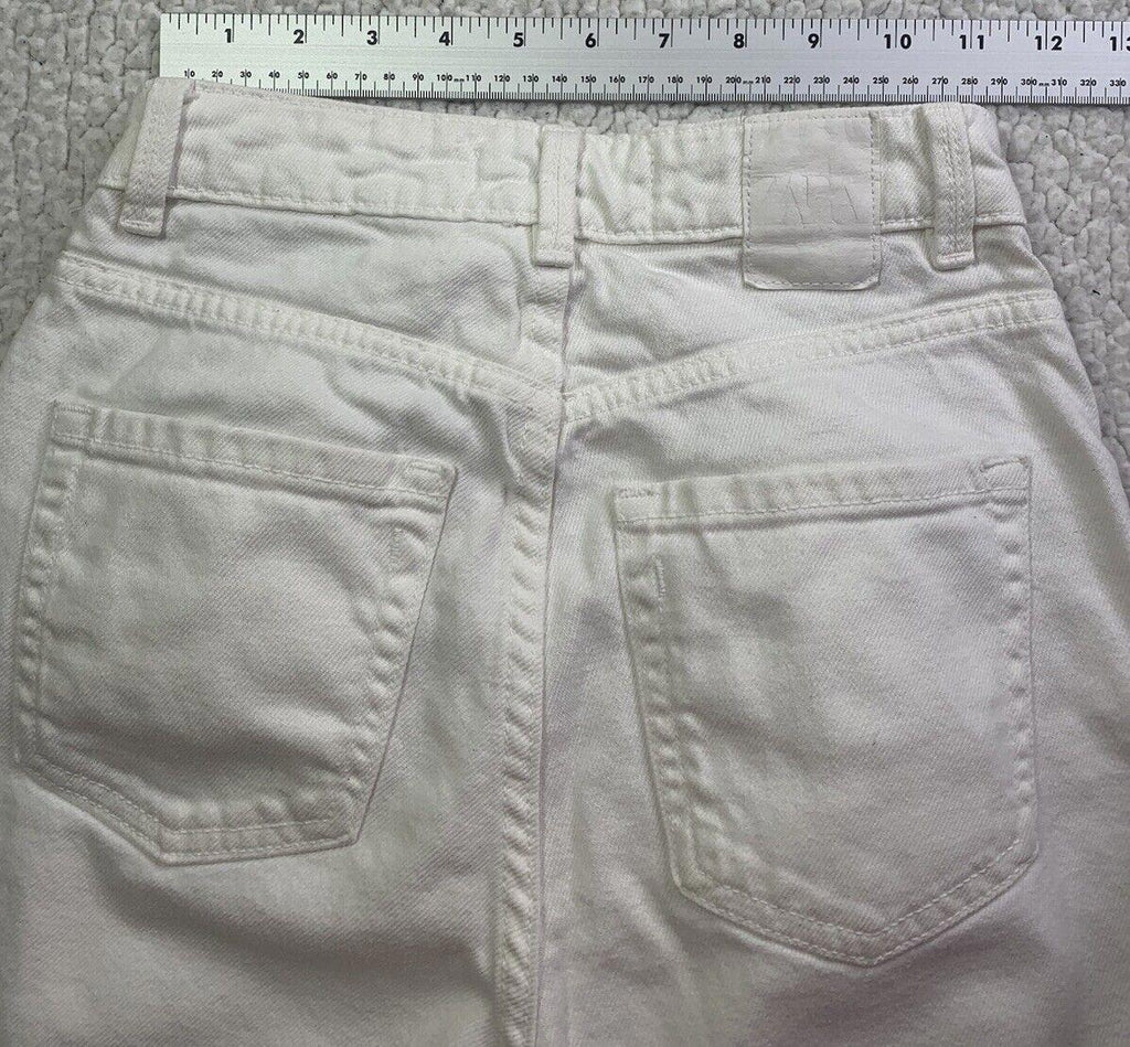 Zara Jeans Women’s  Size 2 White Wide leg RN 77302
