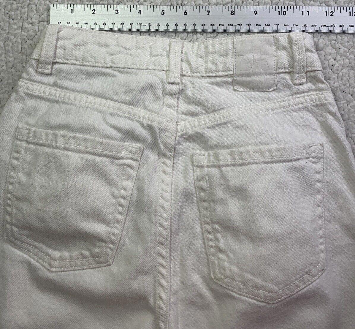Zara Jeans Women’s  Size 2 White Wide leg RN 77302