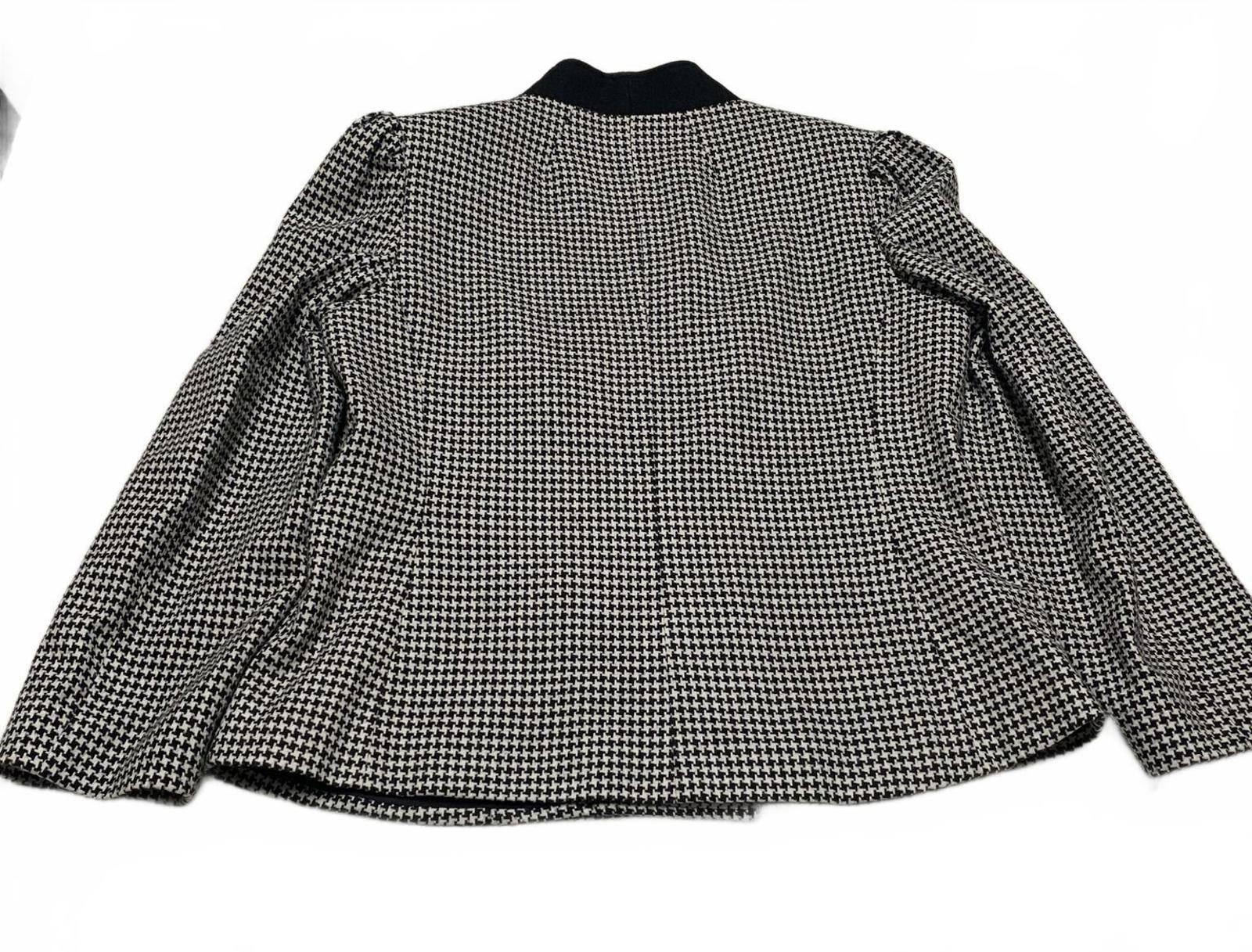 VTG 80s Jacques New York Paris Womens Sz 14 1/2 Career Blazer Jacket Wool USA
