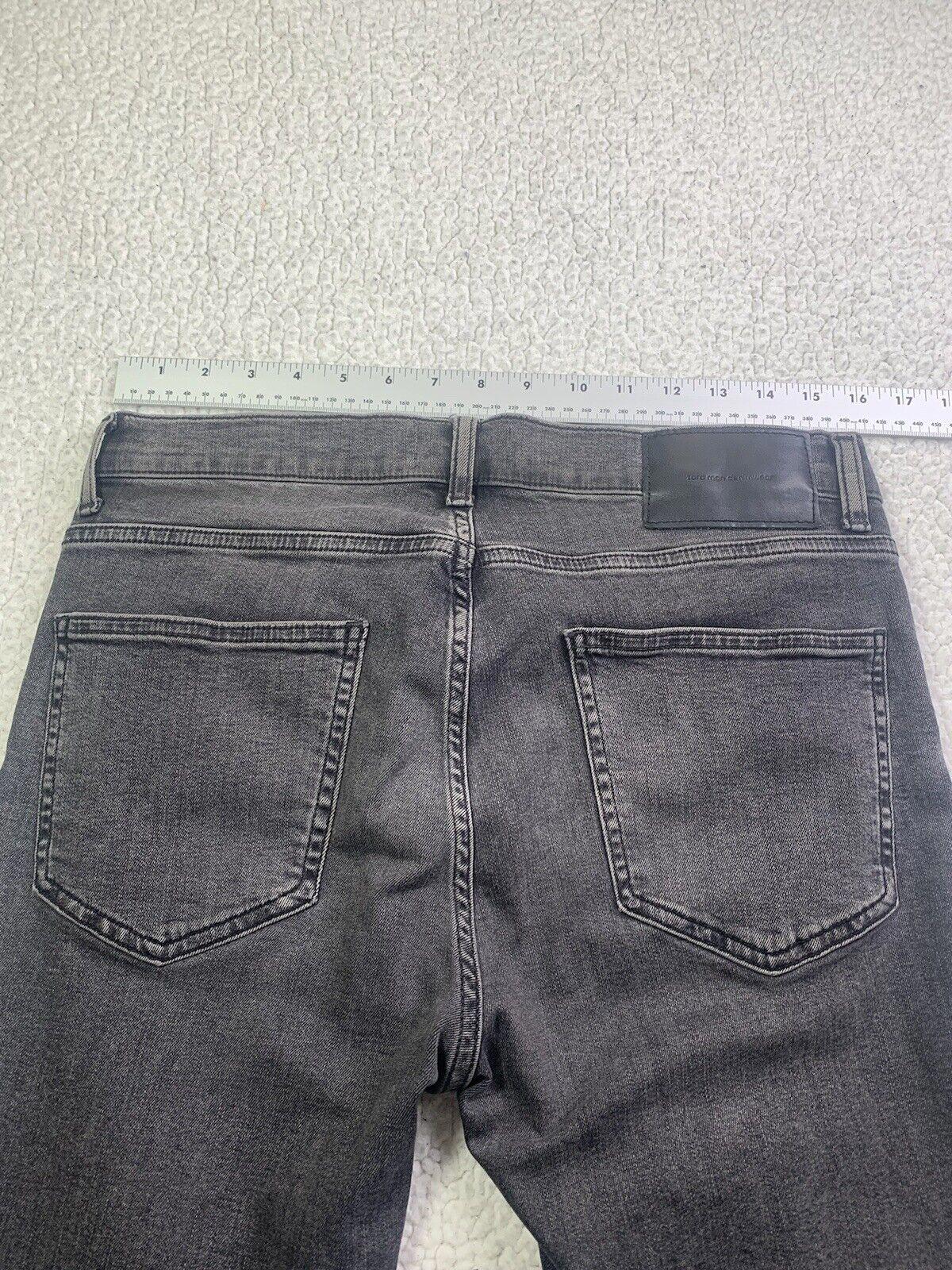 Zara Jeans Men 32 Black Denim  Medium Wash Pants