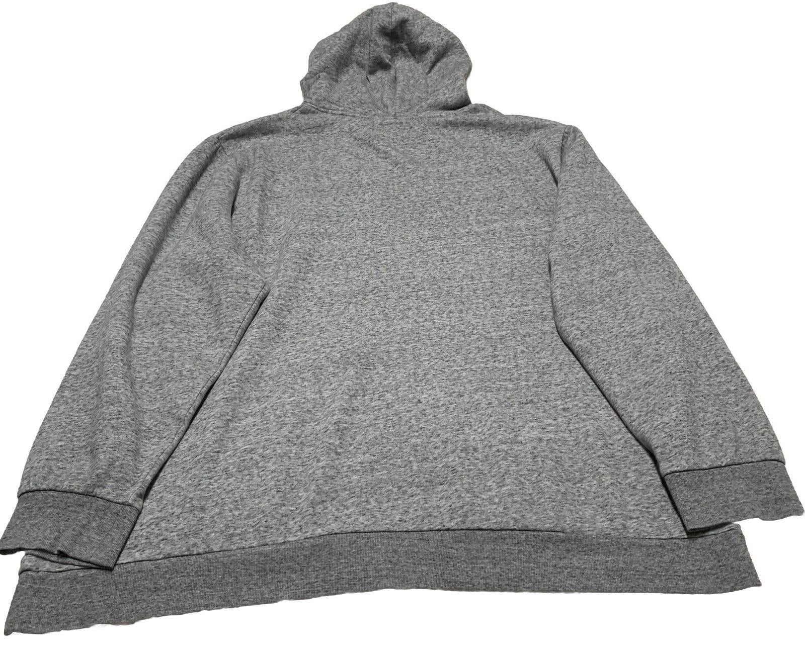 Old Navy Men's Sz XXXXL Tall Heather Gray Drawstring Hoodie Sweatshirt