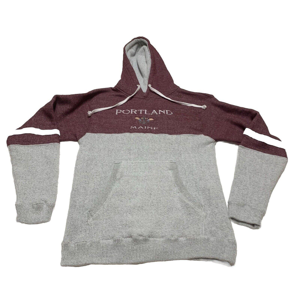 Hooded Sweater Jogging Pullover Activities Streetwear Portland Maine Souvenir