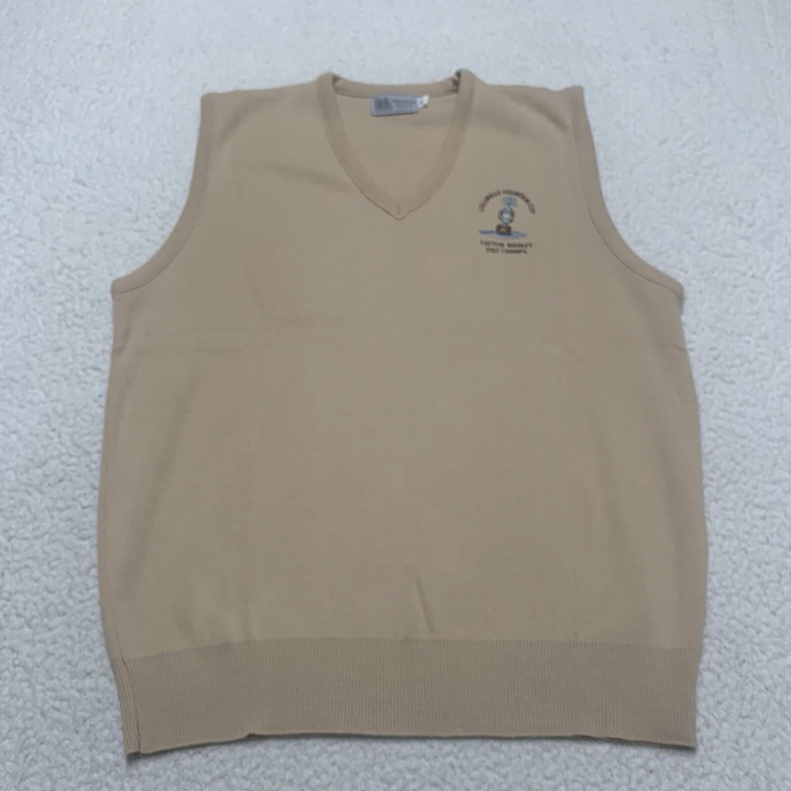 VTG 87 McDonald’s Fountain Cup Champs Vest Men's XL Franklin Mills Dayton Mkt