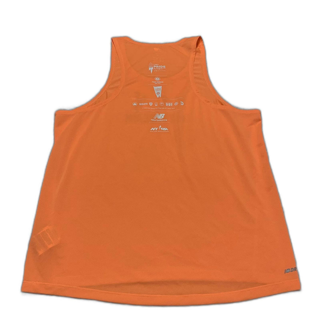 New Balance Men's Medium Orange LGBT Pride Run Tank Top NY 2024