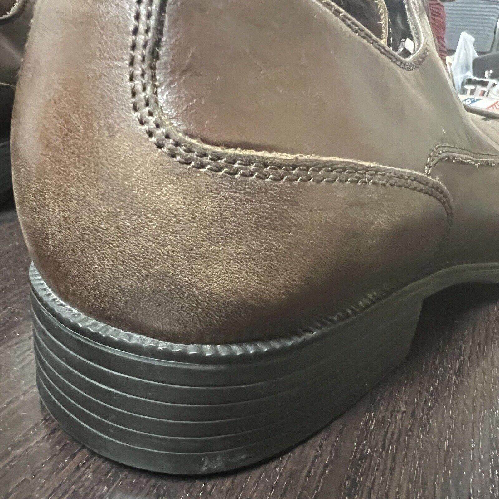 Florsheim Men's 1 1 D  Brown Dress Shoes Leather Moc