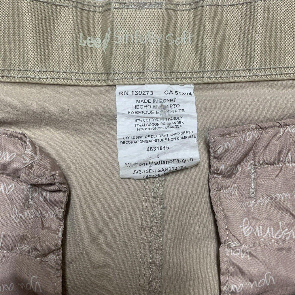 Lee Sinfully Soft Women's Medium Beige Mid Rise Jeans