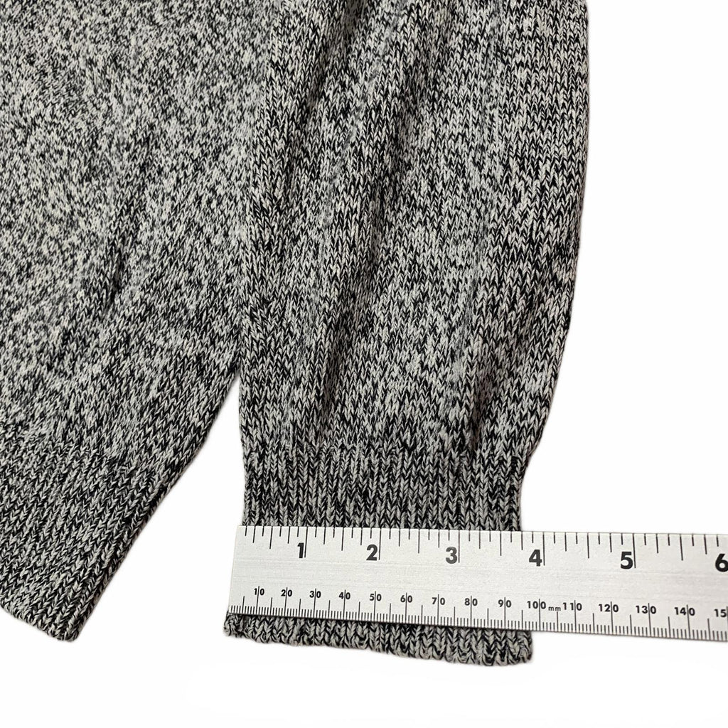 Croft & Barrow Men's XL Gray Burgundy Striped Sweater Cotton