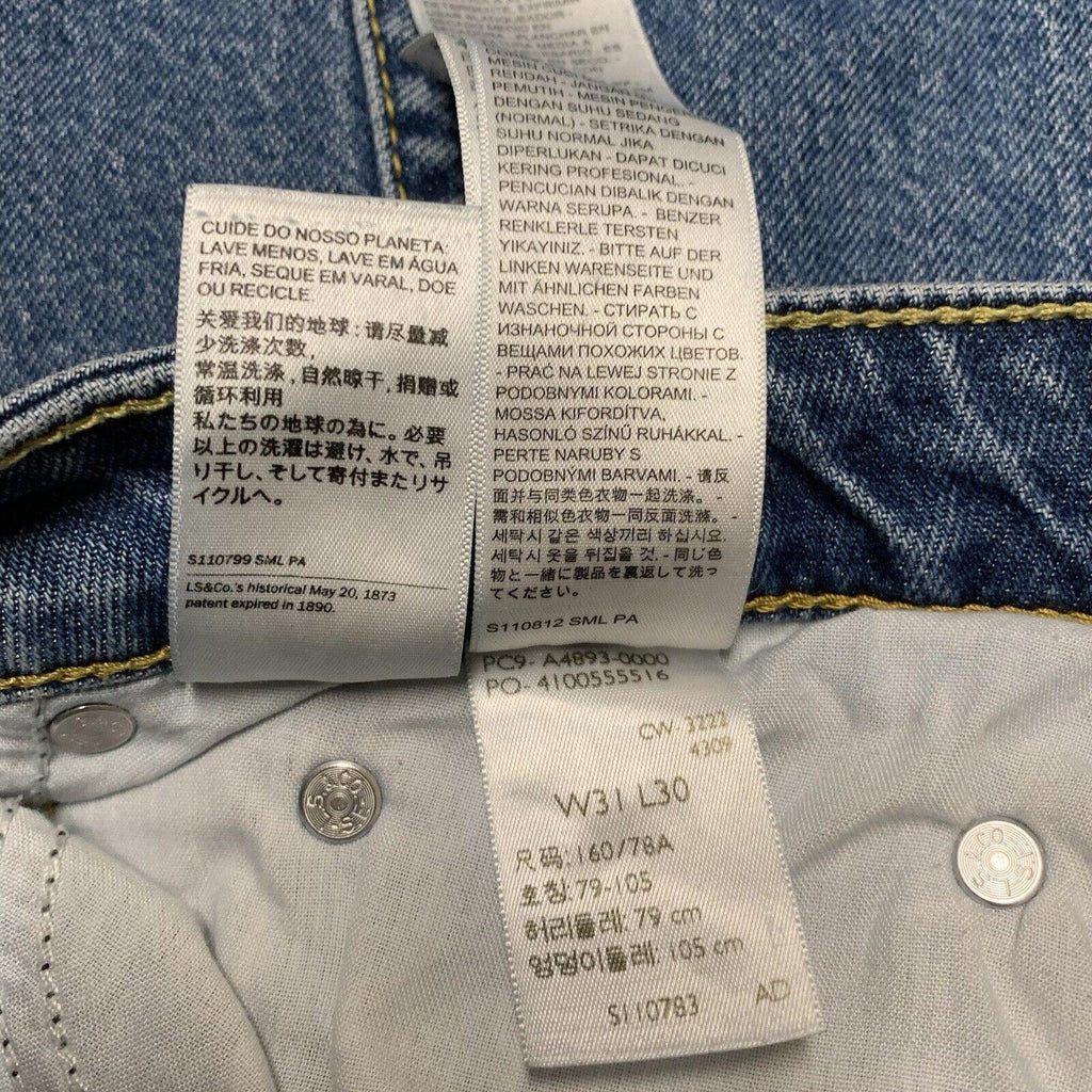 Levi’s Premium Jeans Women’s 31/30 Blue Bootcut Flap Pocket