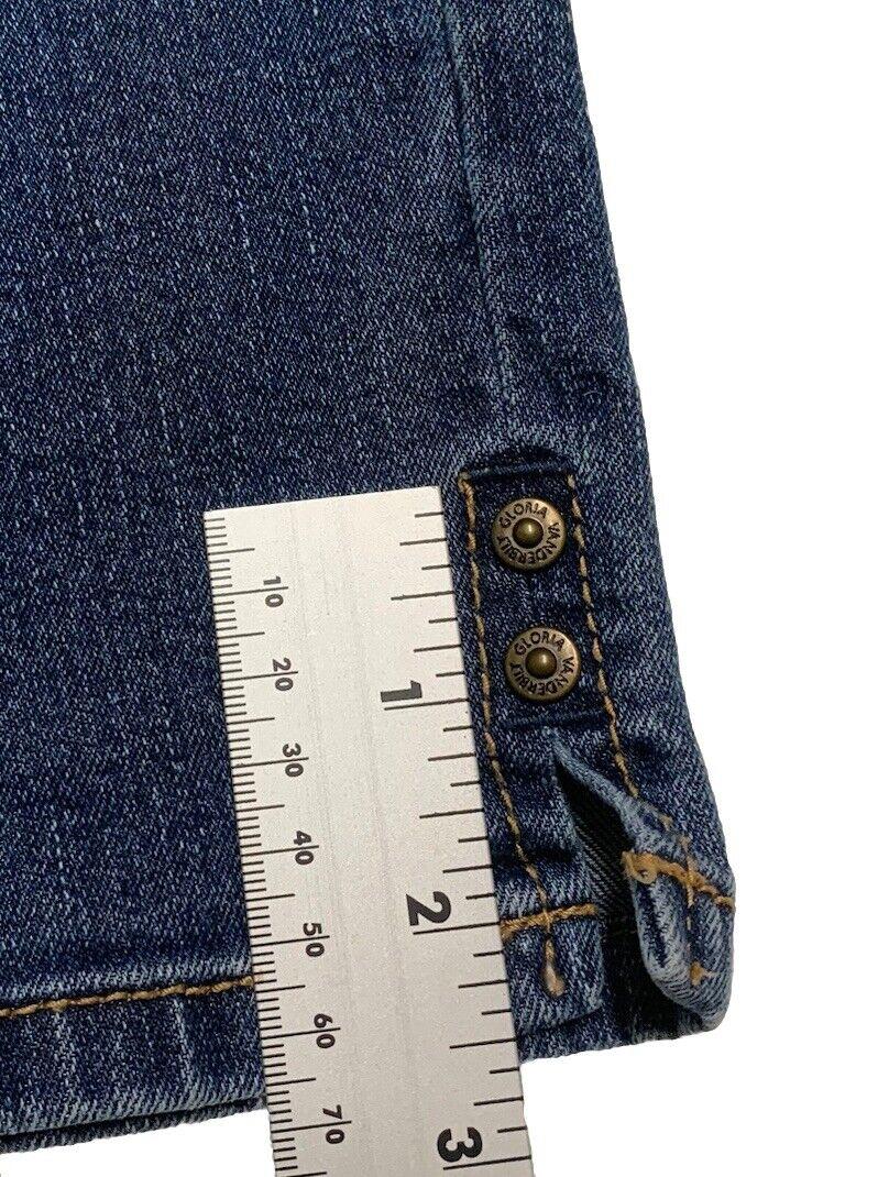 Gloria Vanderbilt Women's Jeans Amanda Size 16 Denim Crop