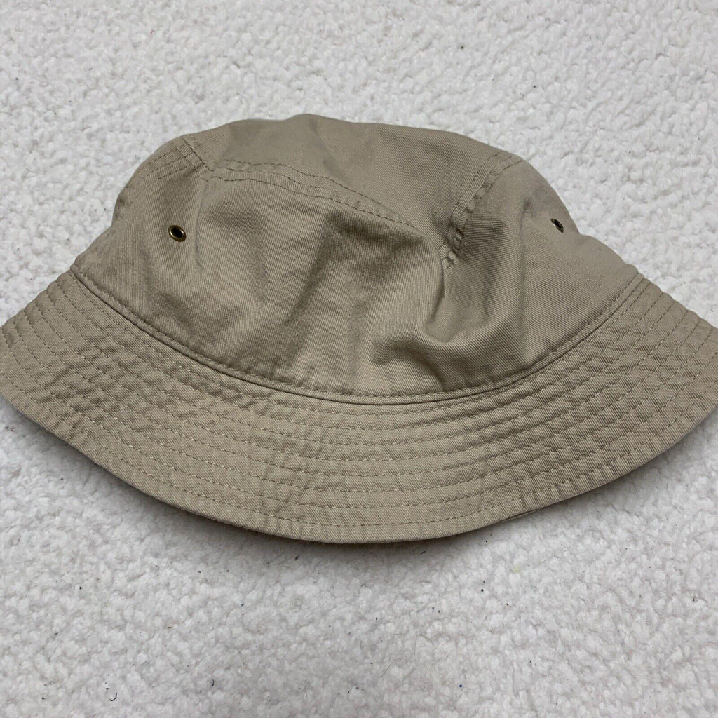 Gelante Unisex L/XL Beige 100% Cotton Packable Fishing Hunting Summer Travel Hat