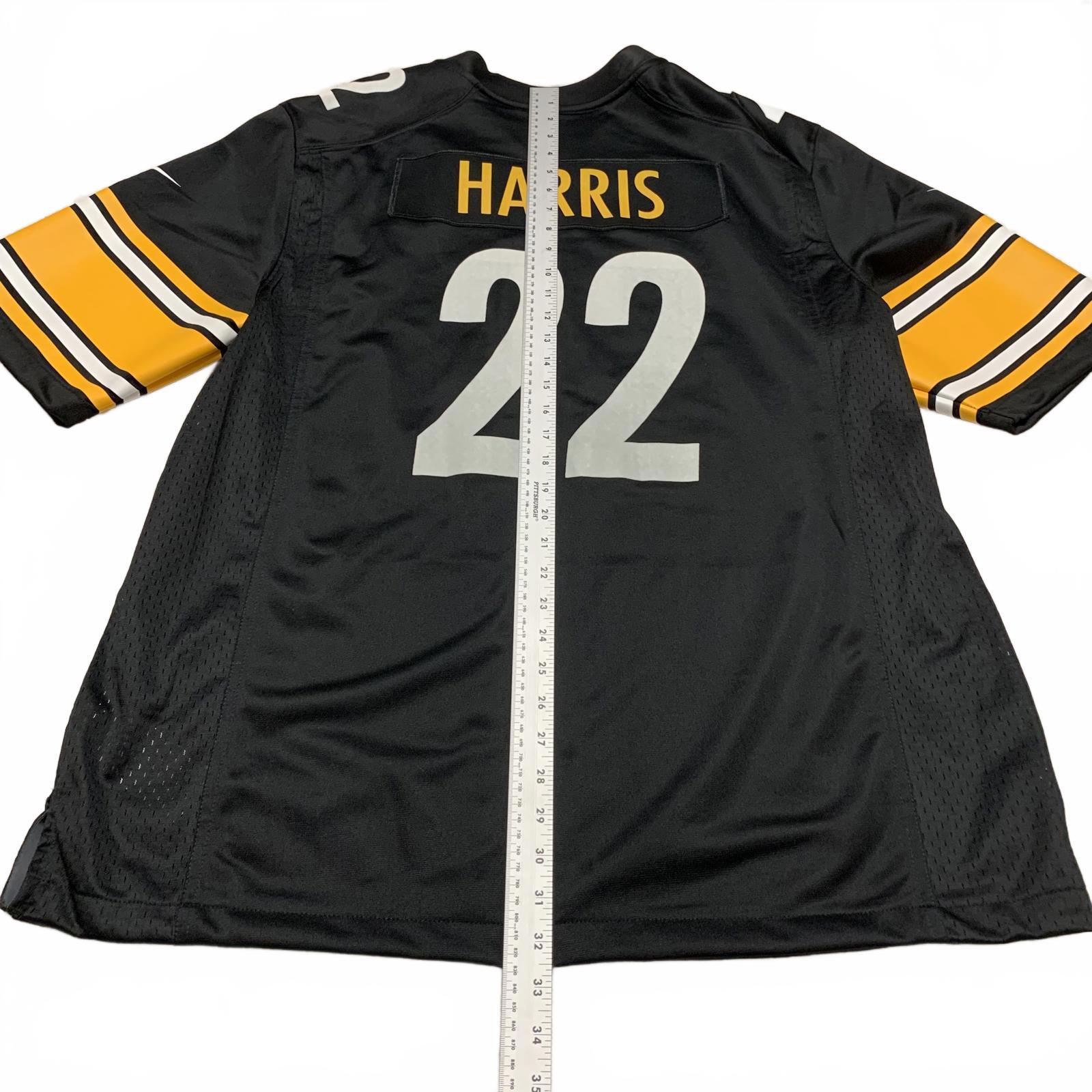 Pittsburgh Steelers Najee Harris #22 Jersey Men's XL Black Yellow NFL