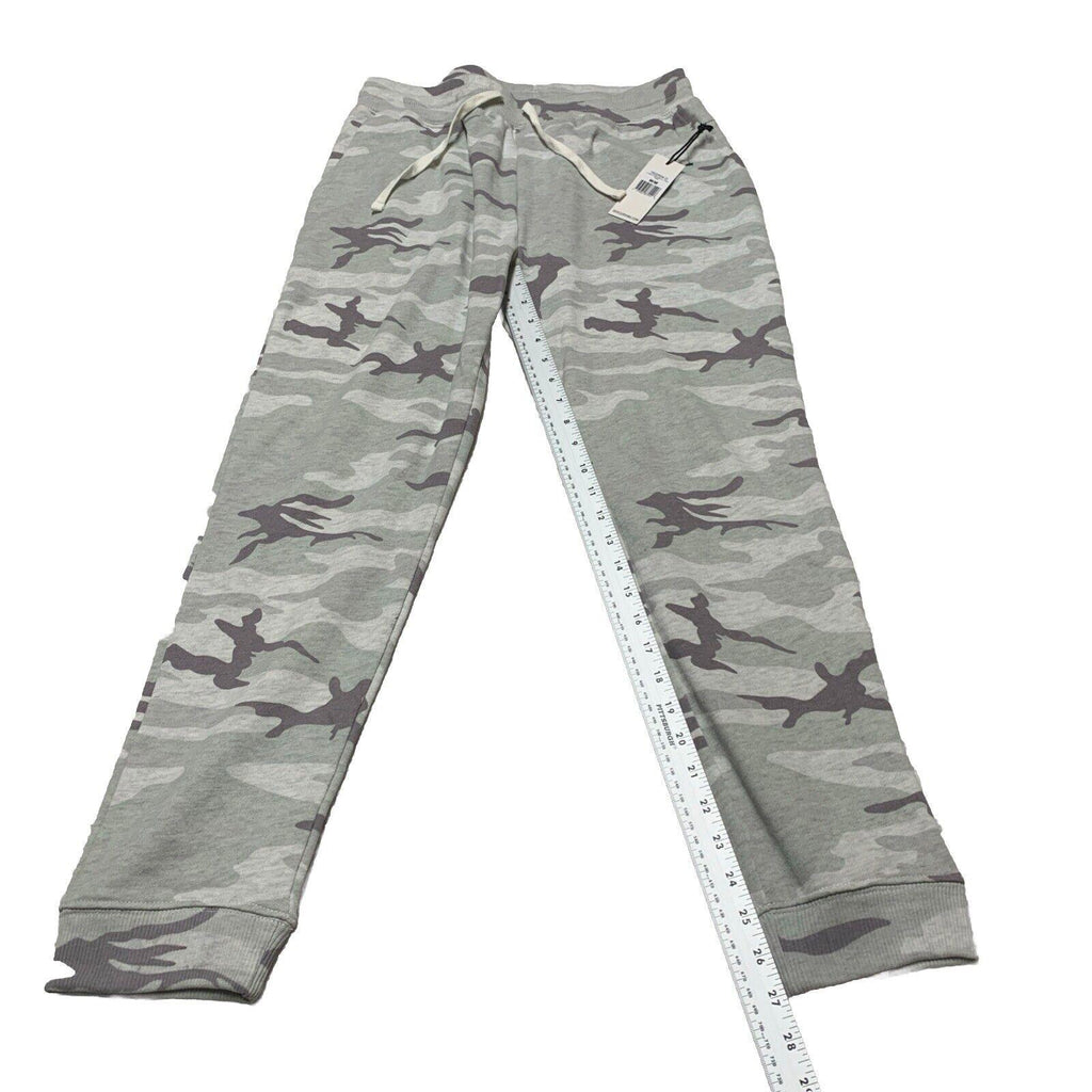 Dex Clothing Women Medium Light Gray Jogger Legging Pants Camouflage Print