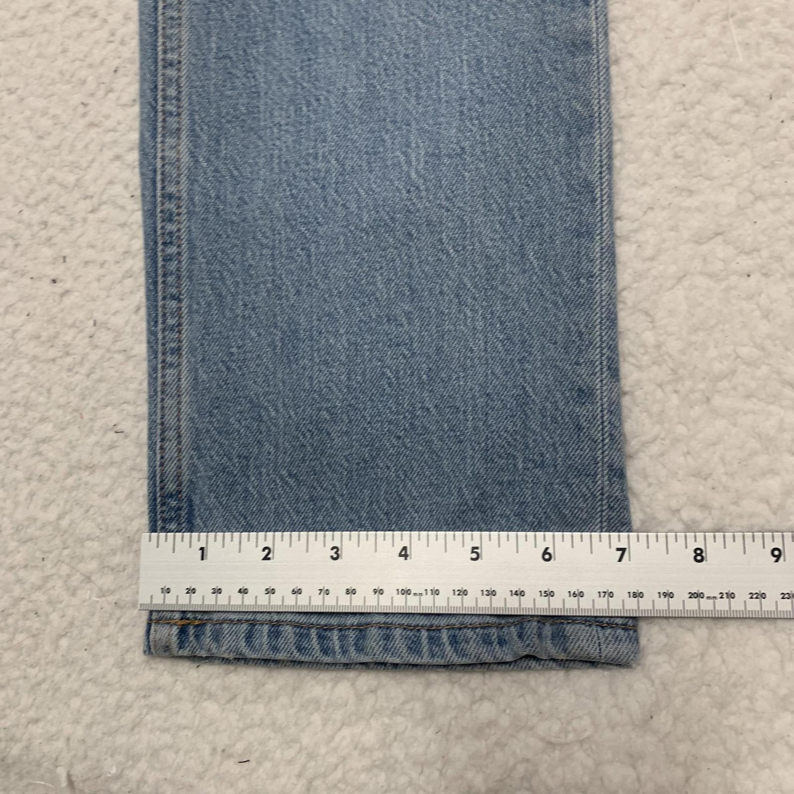 ASOS DESIGN Women's Jeans Size 25/36 Blue  Denim High-Waisted 25 x 30.5 Actual