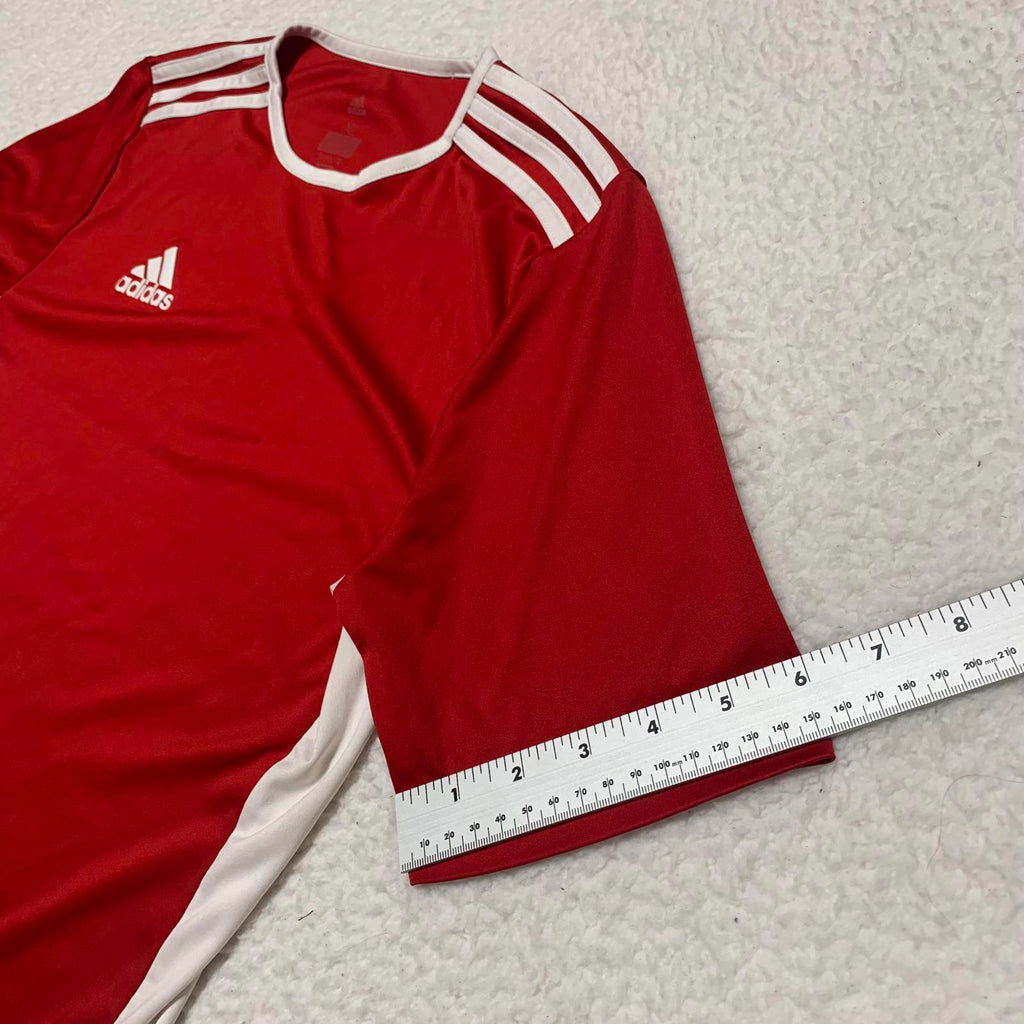 Adidas Unisex Kids X Large Soccer Jersey  Red Clima Cool