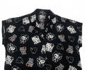 Hello Kitty Womens Size Small Black Sleepwear Top Halloween Short Sleeve Shirt