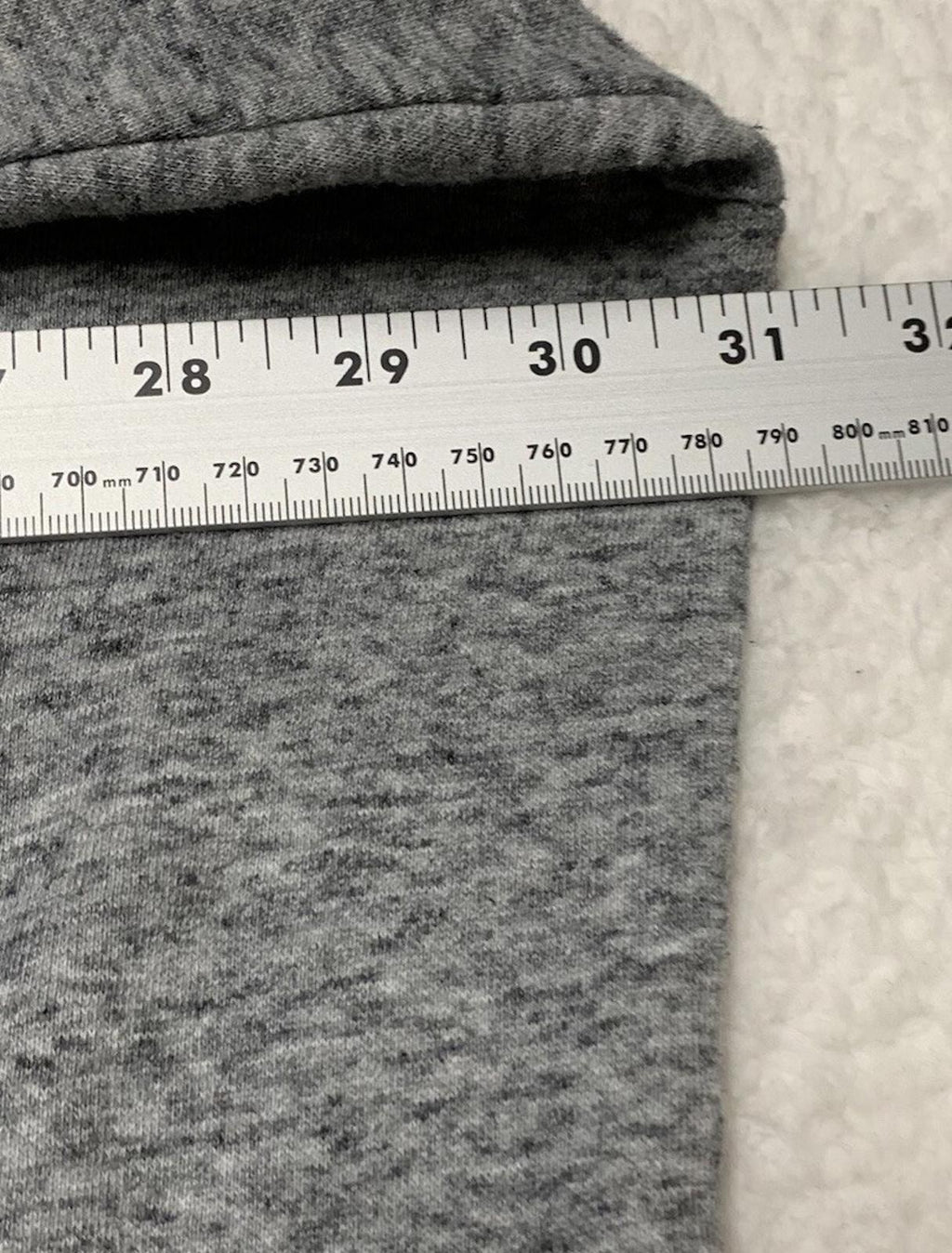 Old Navy Men's Sz XXXXL Tall Heather Gray Drawstring Hoodie Sweatshirt