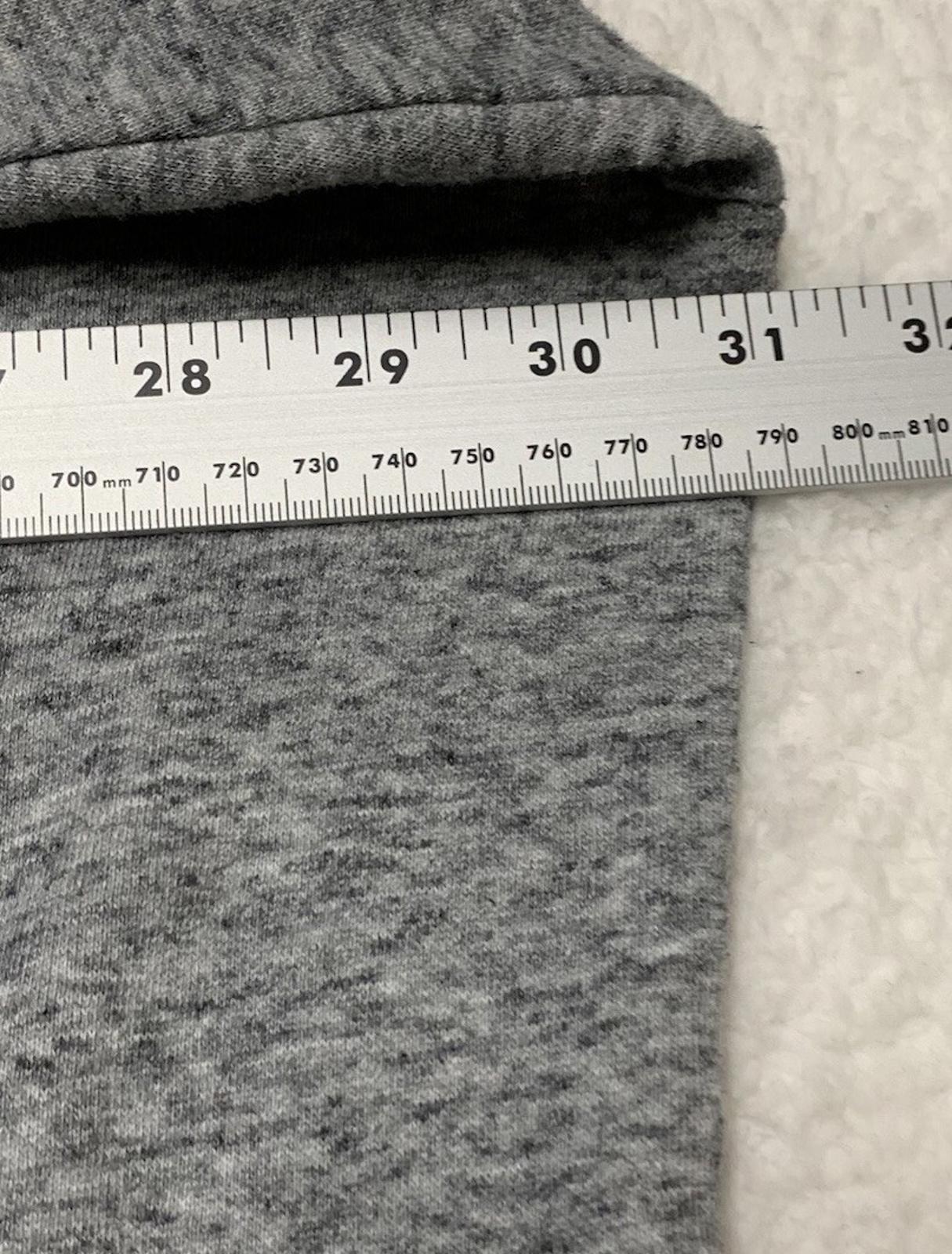 Old Navy Men's Sz XXXXL Tall Heather Gray Drawstring Hoodie Sweatshirt