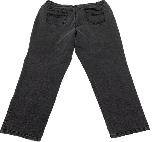 Style & Co Women’s Size 24W Gray Slim Leg High Rise Tummy Control Jeans