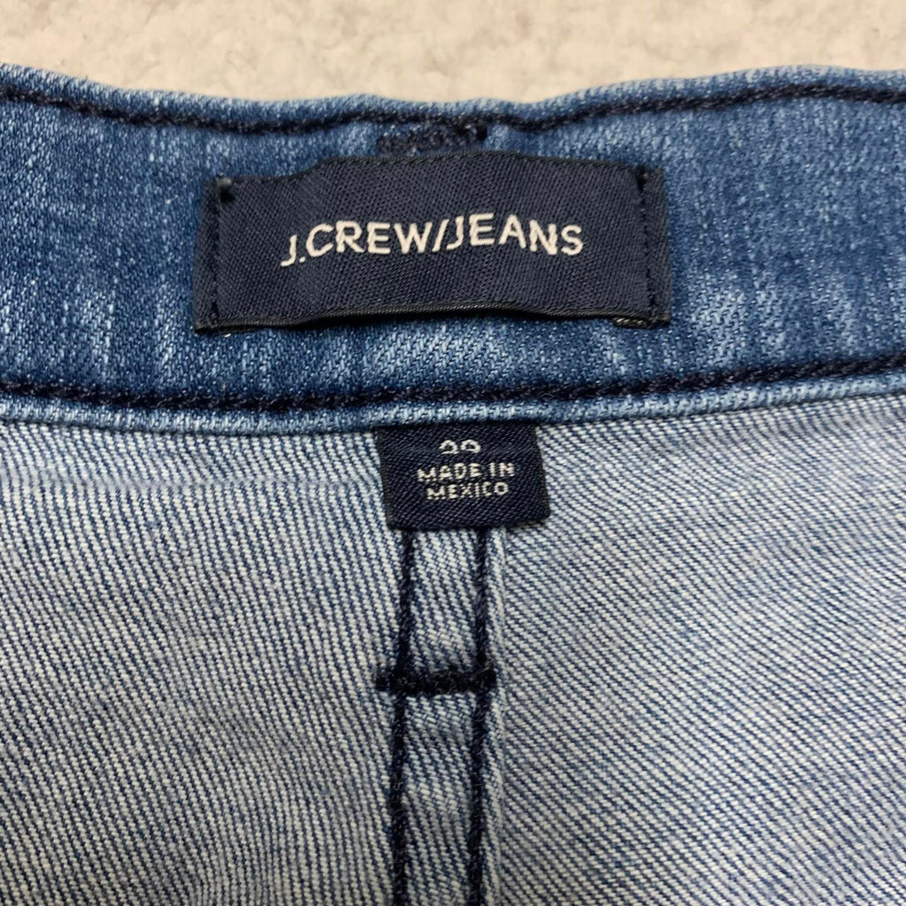 J. Crew Womens Size 29 High-Waisted Denim Shorts Button Fly