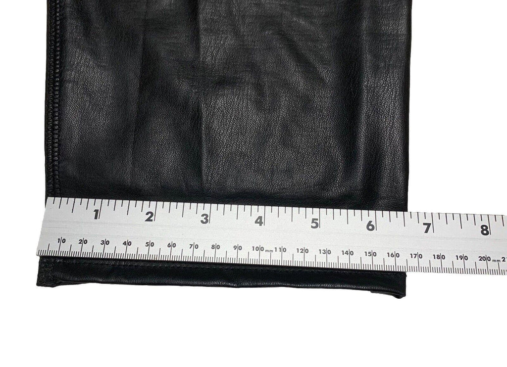 Ashley Stewart  Women’s Pants Size 26/28 Black Faux Leather