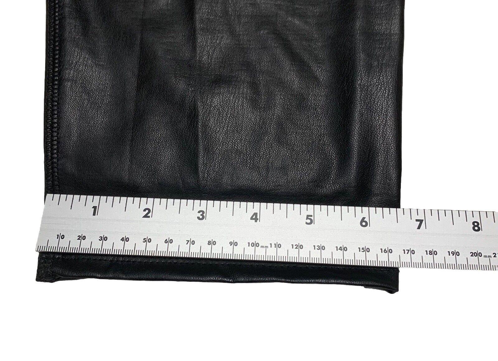 Ashley Stewart  Women’s Pants Size 26/28 Black Faux Leather
