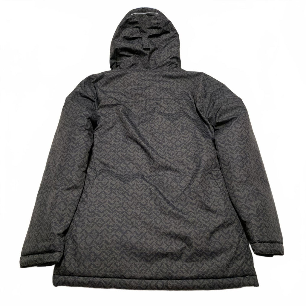 Columbia Men's Size Large Black Orange Hooded Insulated Jacket