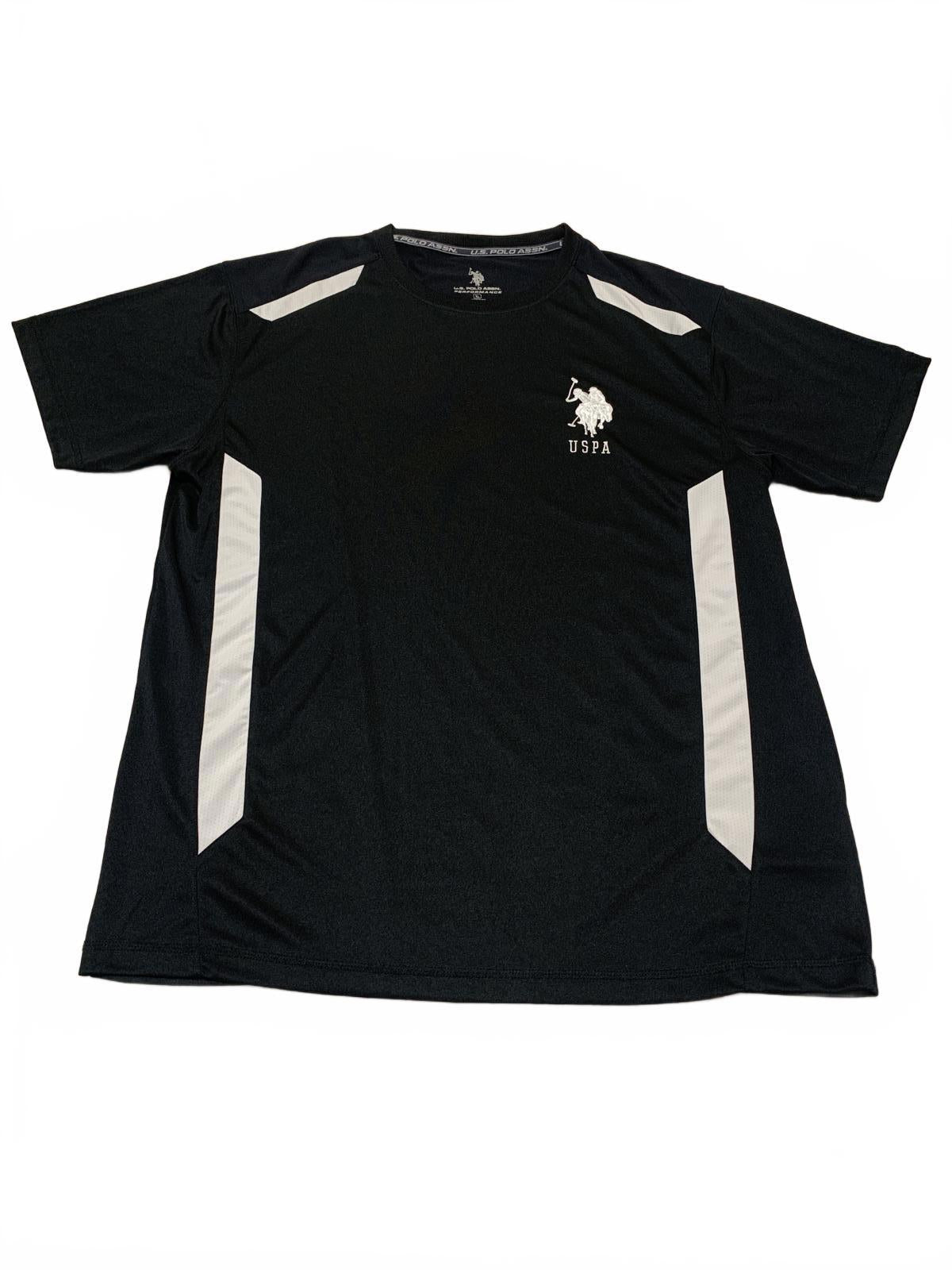 U.S. Polo Assn. Performance Shirt XL Black White