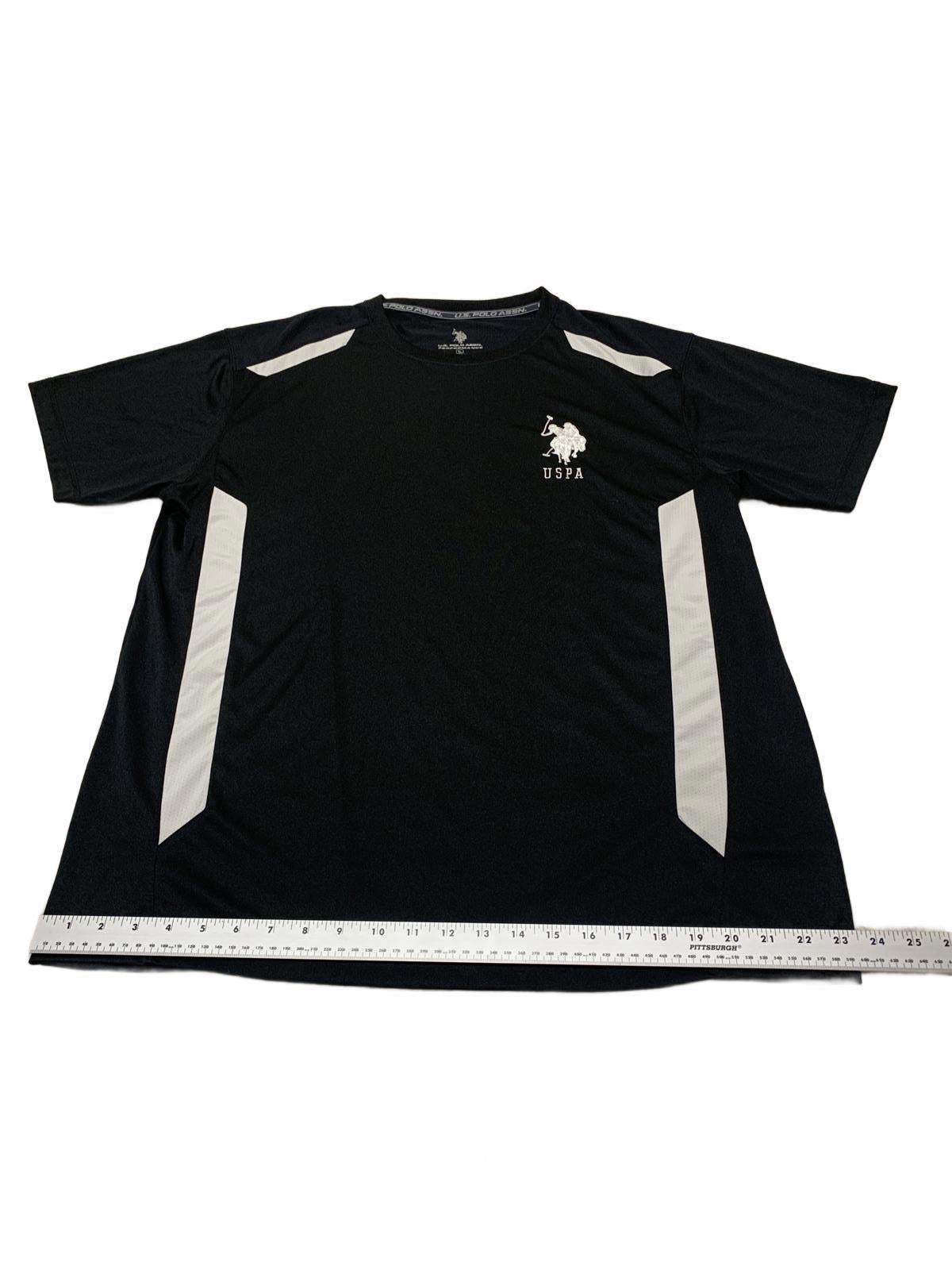 U.S. Polo Assn. Performance Shirt XL Black White