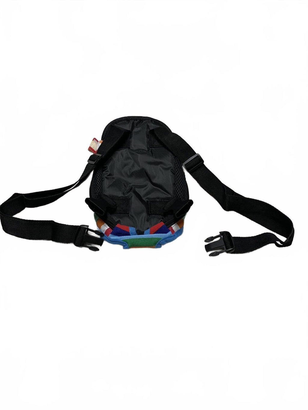 Colorful Striped Dog Harness Sz S Multicolor Adjustable Straps Unbranded