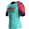 Recall Camo Short Sleeve Rash Guard